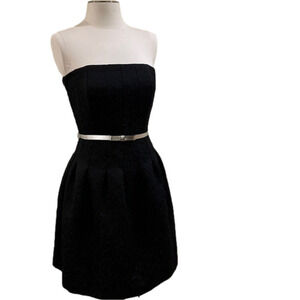 ⭐️ New H&M Black Dress Strapless Straps Size 8